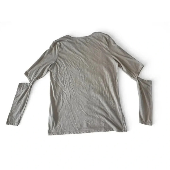 Fabletics Women's Long Sleeve Light Pink Lightweight Athletic Top Size M - Picture 7 of 7